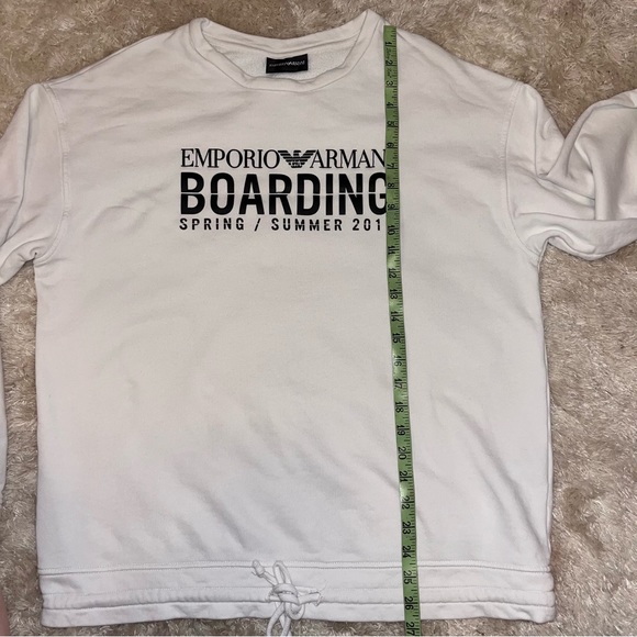 Emporio Armani "Boarding Spring/Summer 2019" Crewneck Sweater - Picture 6 of 6